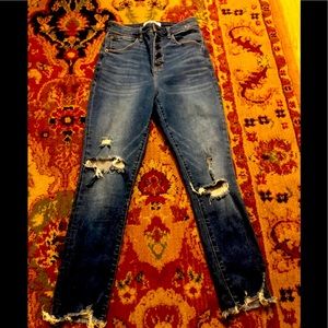 Hi Rise Super Skinny Ankle Curve Love 2/26 Short